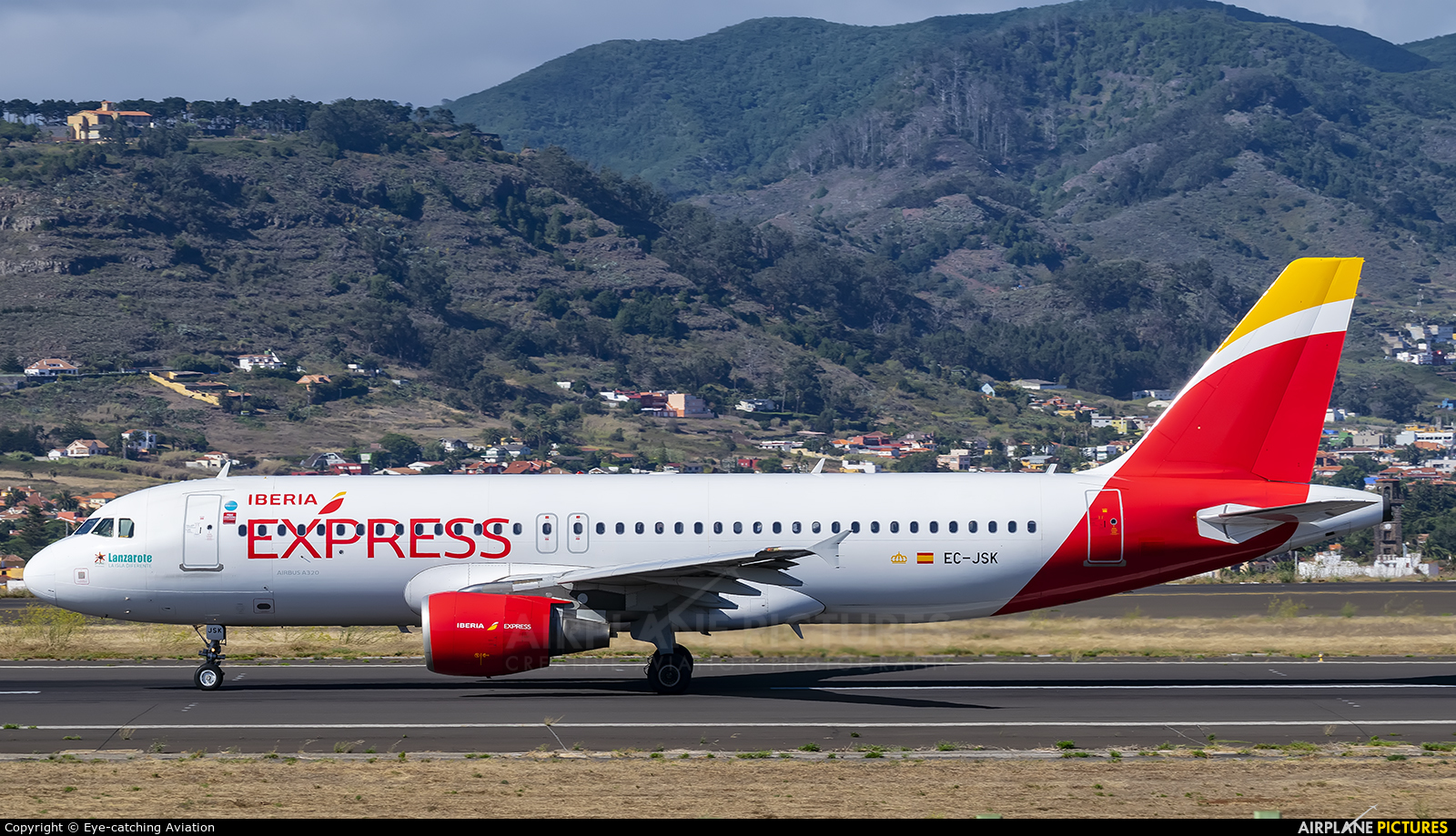 Iberia Express EC-JSK aircraft at Tenerife Norte - Los Rodeos