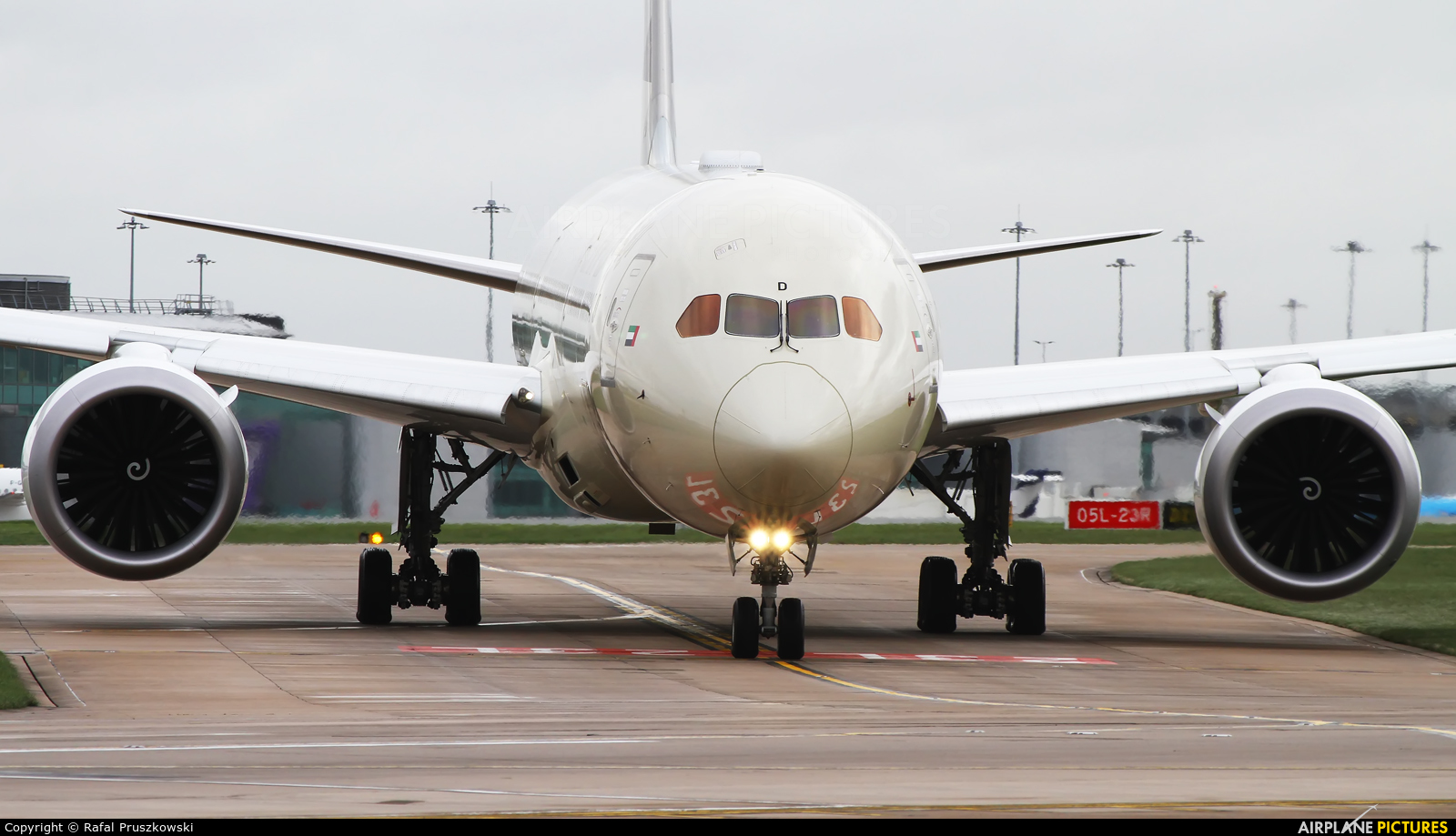 Etihad Airways A6-BMD aircraft at Manchester