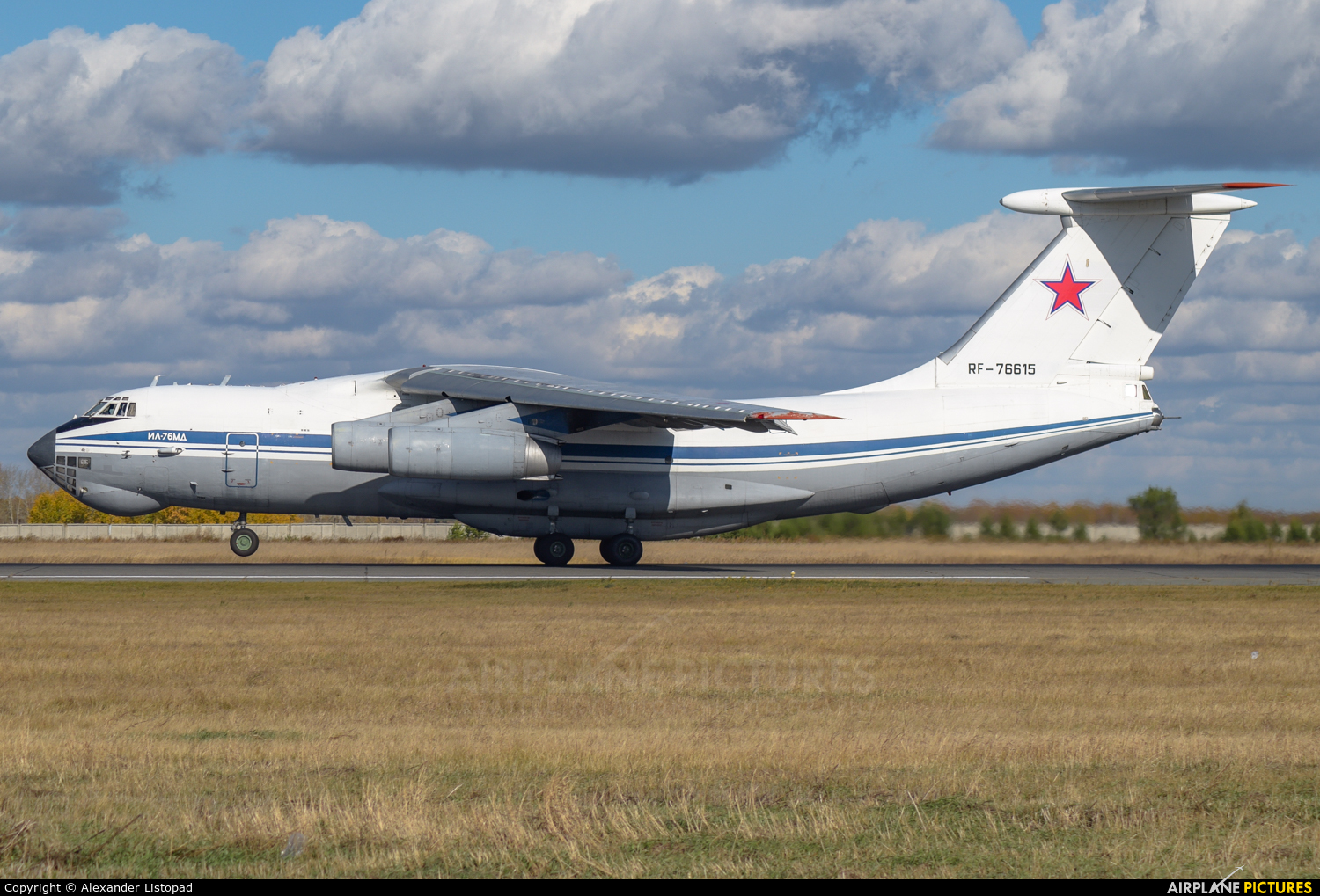 Russia - Air Force RF-76615 aircraft at Novosibirsk