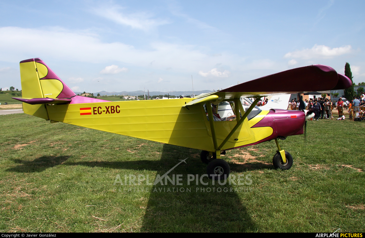 Private EC-XBC aircraft at Igualada - Odena