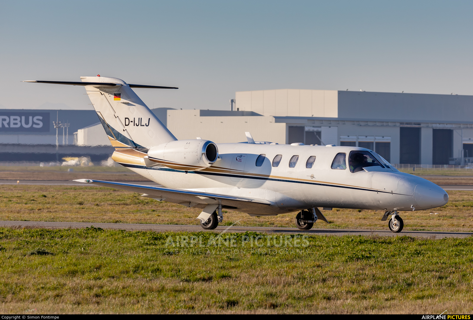 Private D-IJLJ aircraft at Toulouse - Blagnac