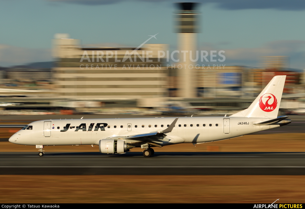 J-Air JA246J aircraft at Osaka - Itami Intl