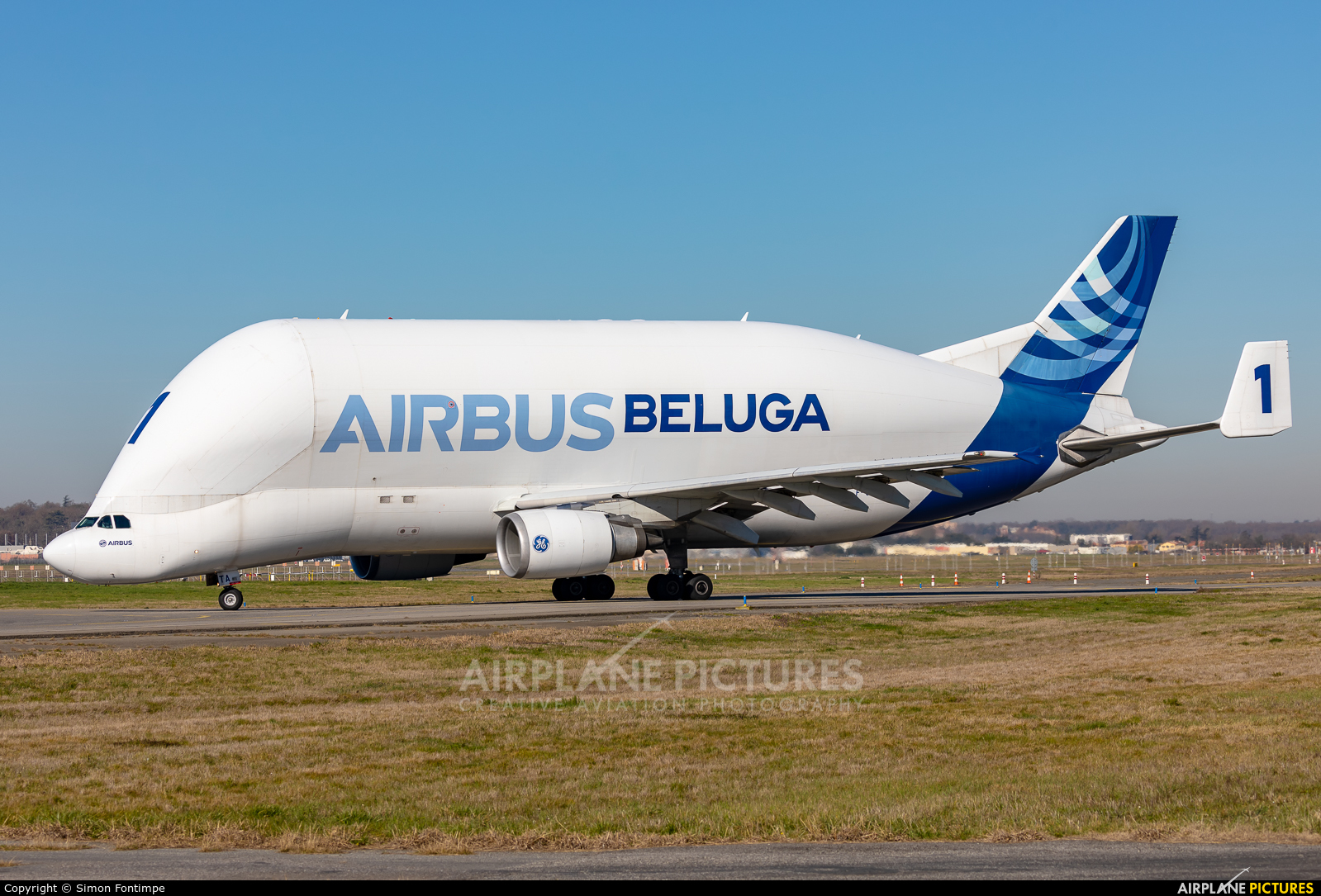 Airbus Industrie F-GSTA aircraft at Toulouse - Blagnac