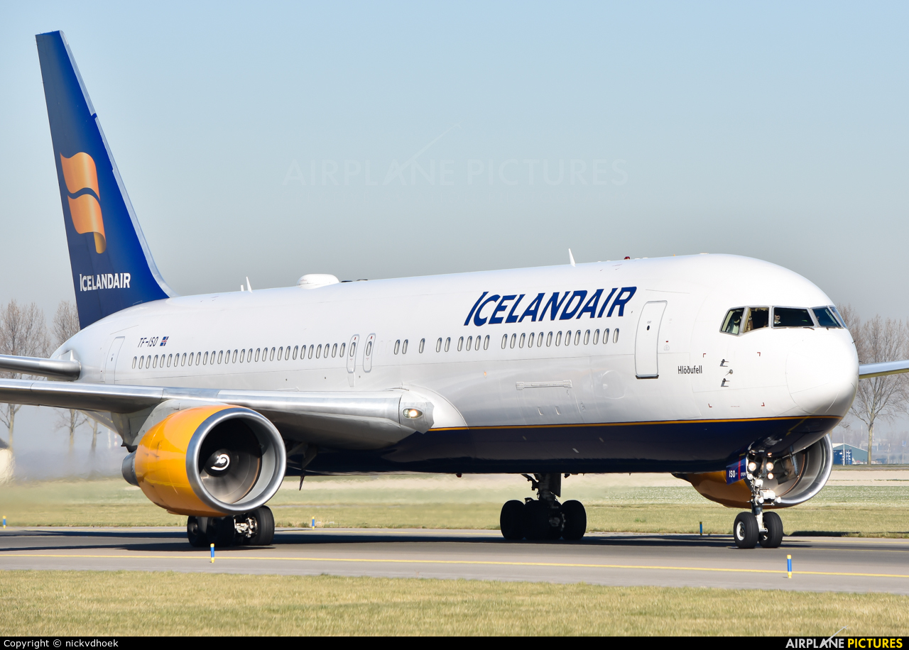 Icelandair TF-ISO aircraft at Amsterdam - Schiphol