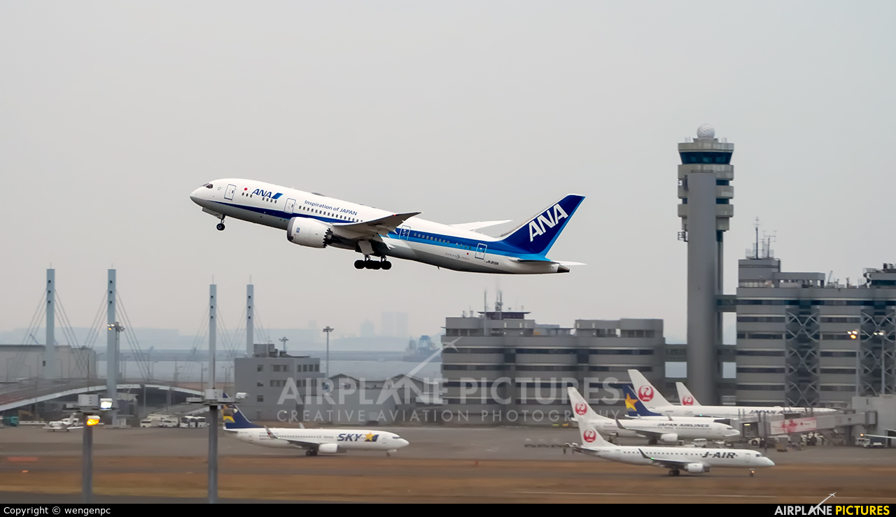 ANA - All Nippon Airways JA819A aircraft at Tokyo - Haneda Intl