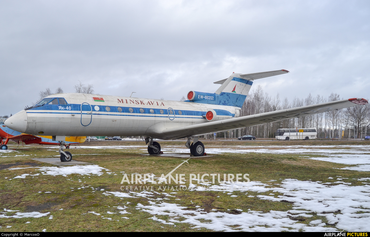 Minskavia EW-88202 aircraft at Minsk Intl