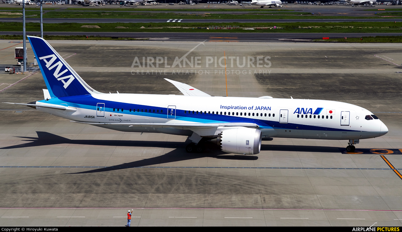 ANA - All Nippon Airways JA815A aircraft at Tokyo - Haneda Intl