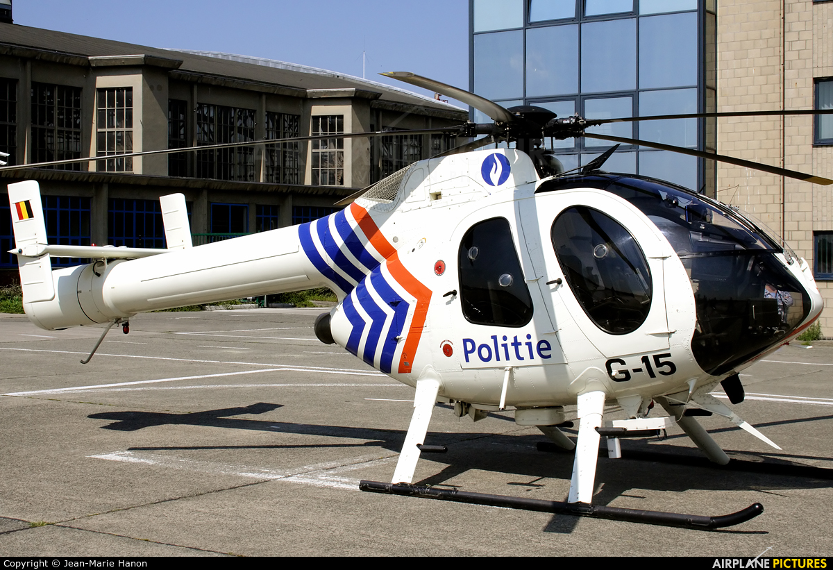 Belgium - Police G-15 aircraft at Melsbroek