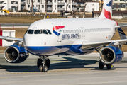 G-EUYK - British Airways Airbus A320 aircraft