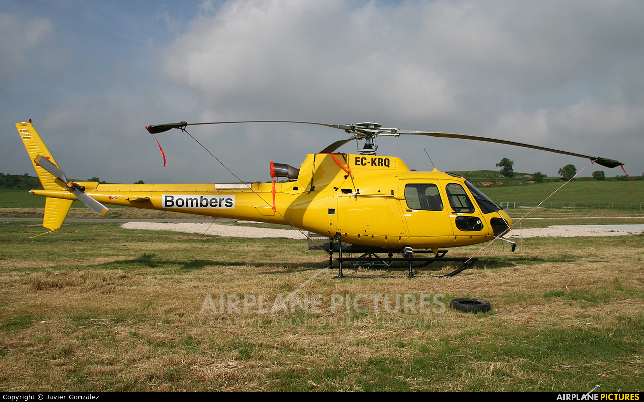TAF Helicopters EC-KRQ aircraft at Igualada - Odena