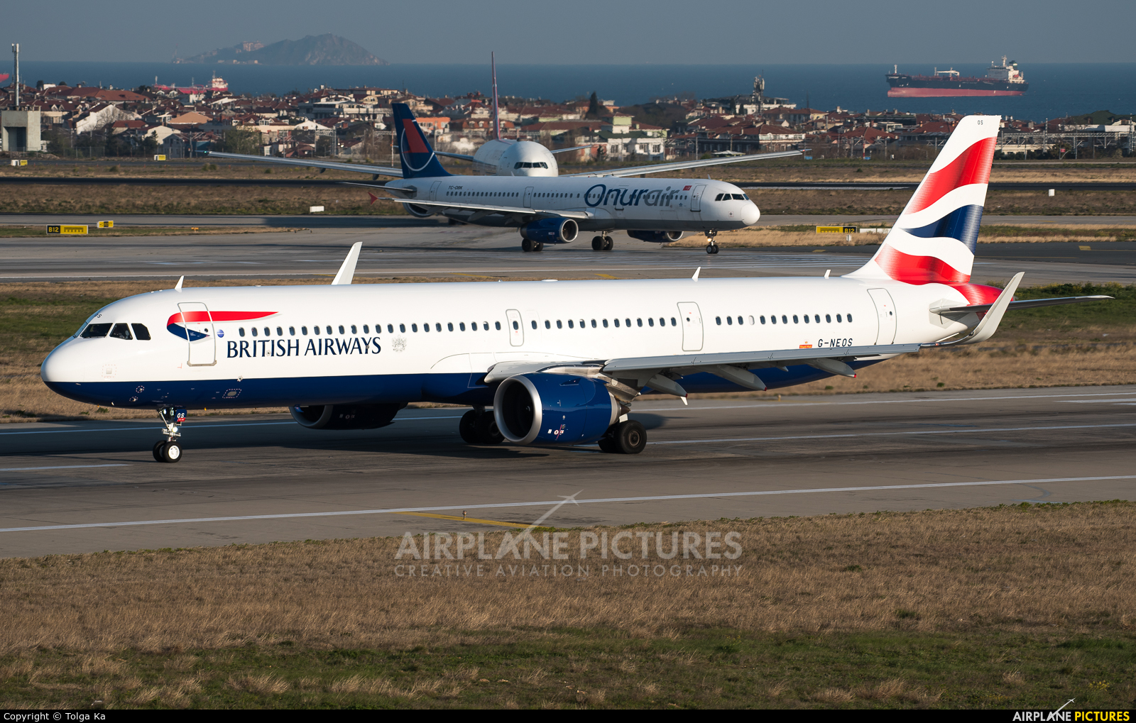 British Airways G-NEOS aircraft at Istanbul - Ataturk