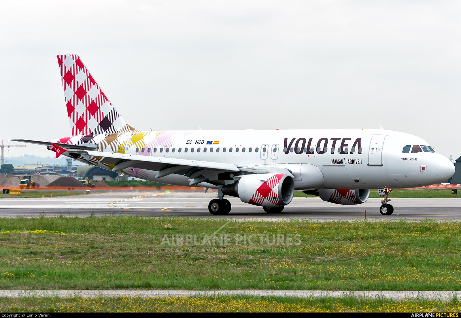 Volotea Airlines EC-NCB aircraft at Verona - Villafranca