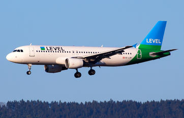 OE-LVR - LEVEL Airbus A320