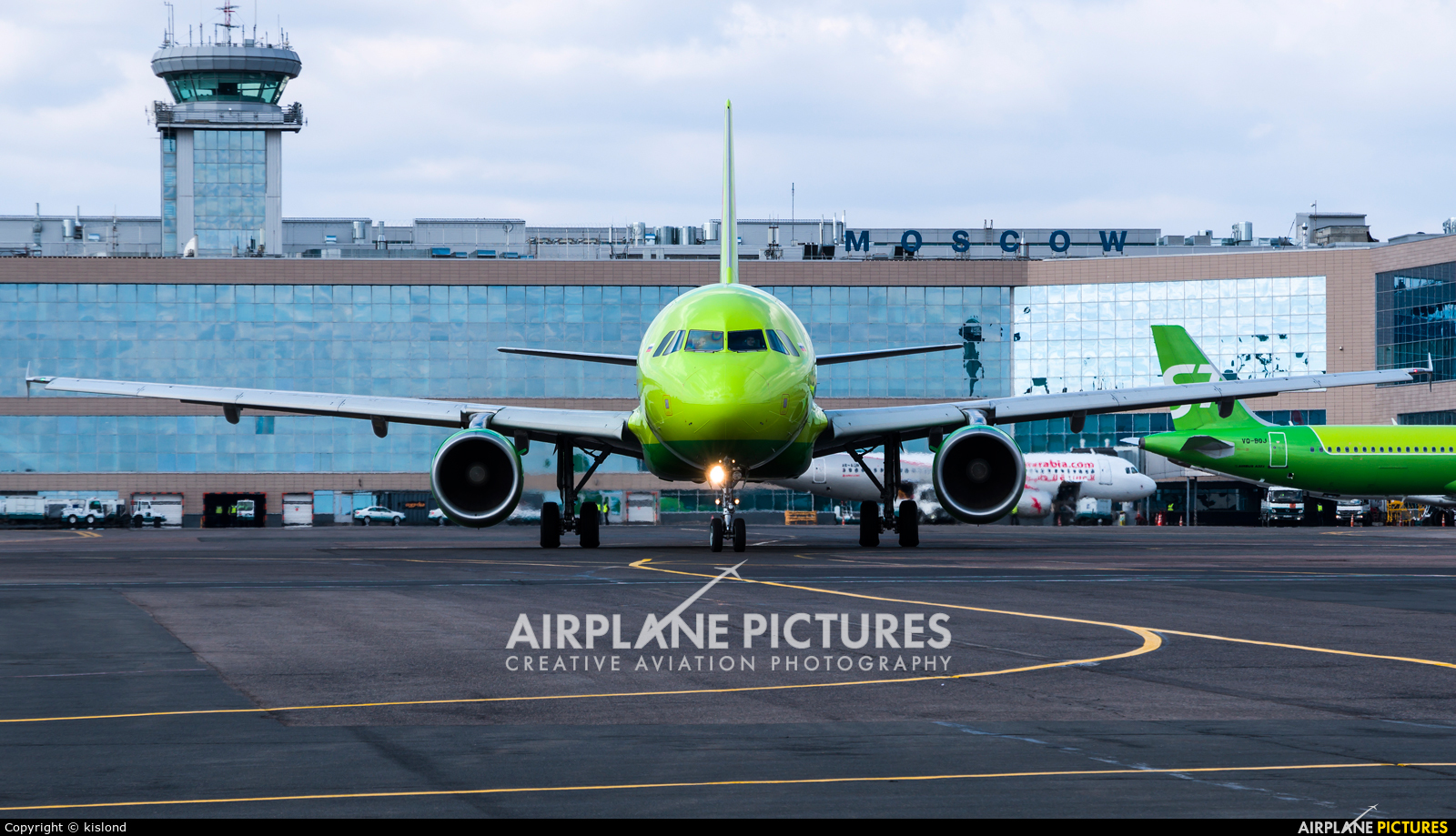 S7 Airlines VQ-BRG aircraft at Moscow - Domodedovo