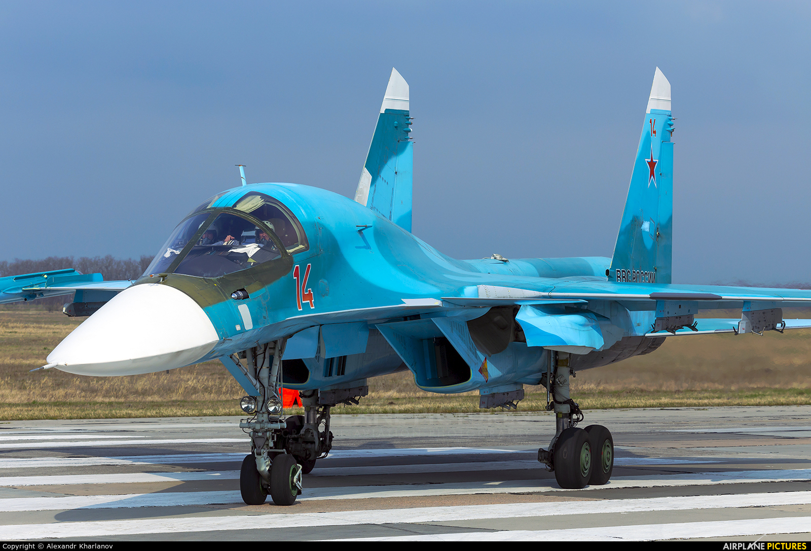 14 - Russia - Air Force Sukhoi Su-34 at Undisclosed Location | Photo ID ...
