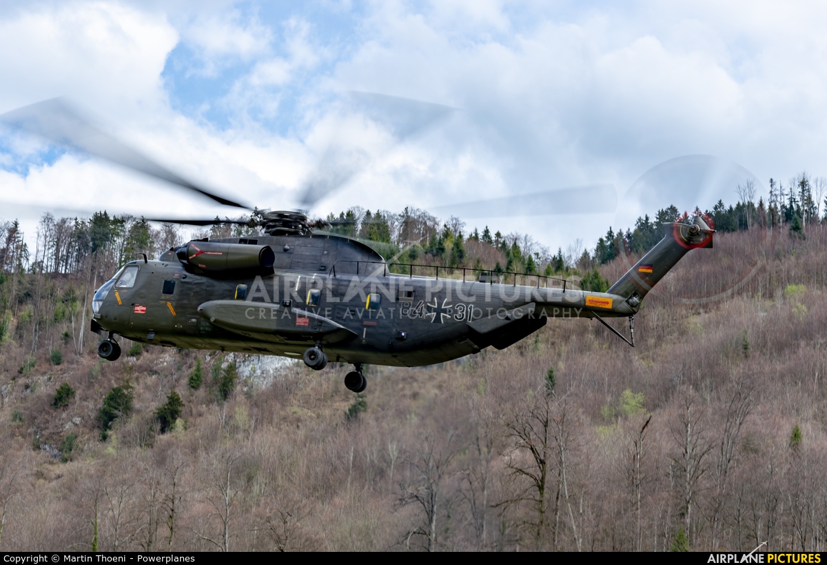 Germany - Air Force 84+31 aircraft at Alpnach