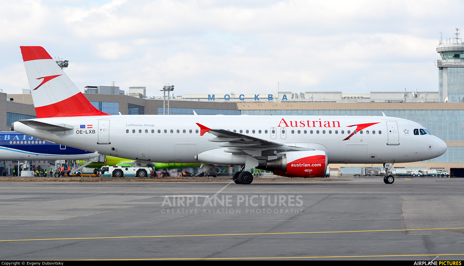 Austrian Airlines/Arrows/Tyrolean OE-LXB aircraft at Moscow - Domodedovo