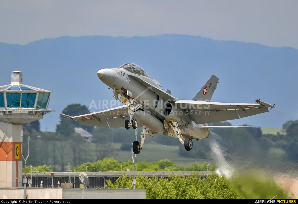 Switzerland - Air Force J-5234 aircraft at Payerne