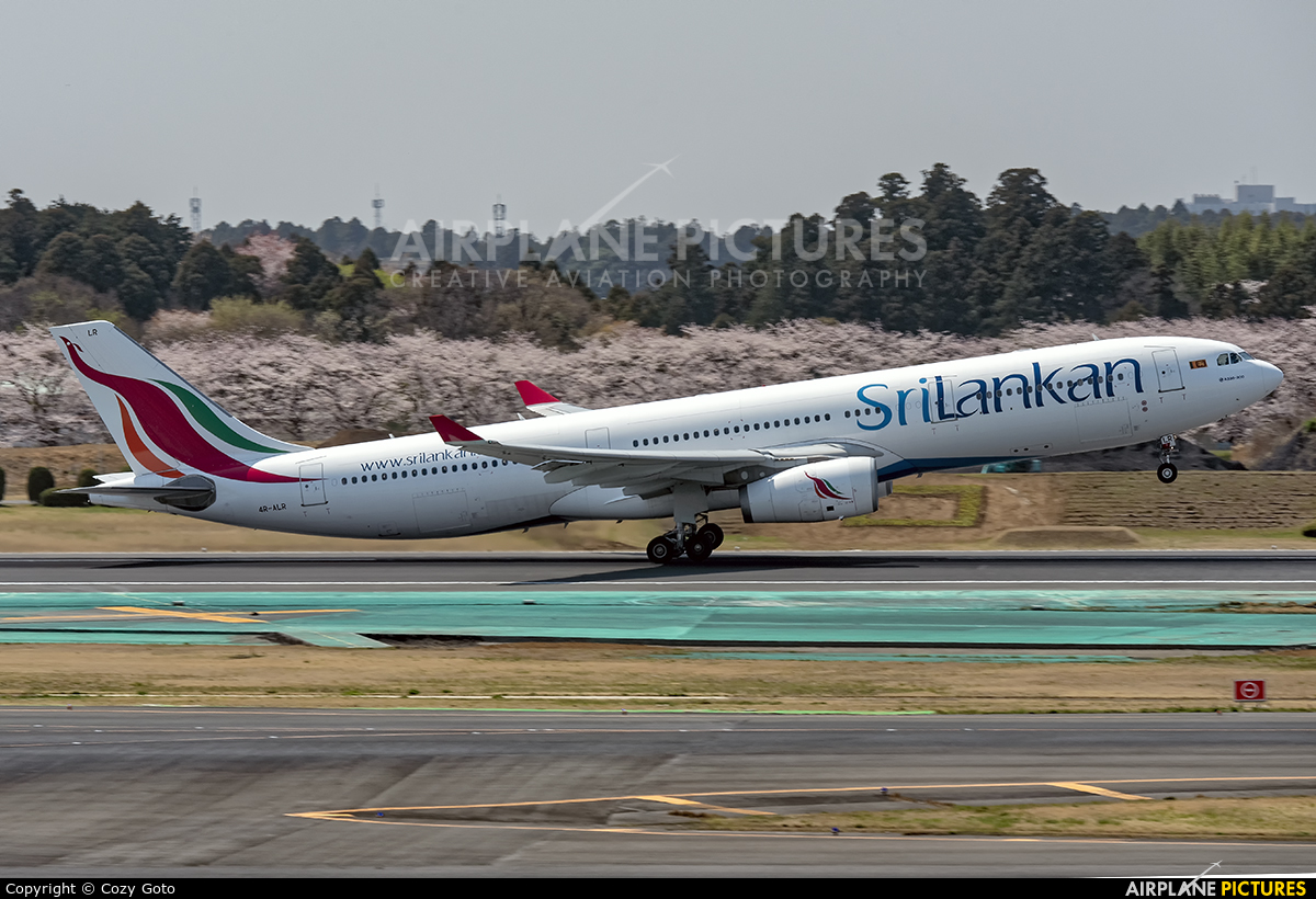 SriLankan Airlines 4R-ALR aircraft at Tokyo - Narita Intl