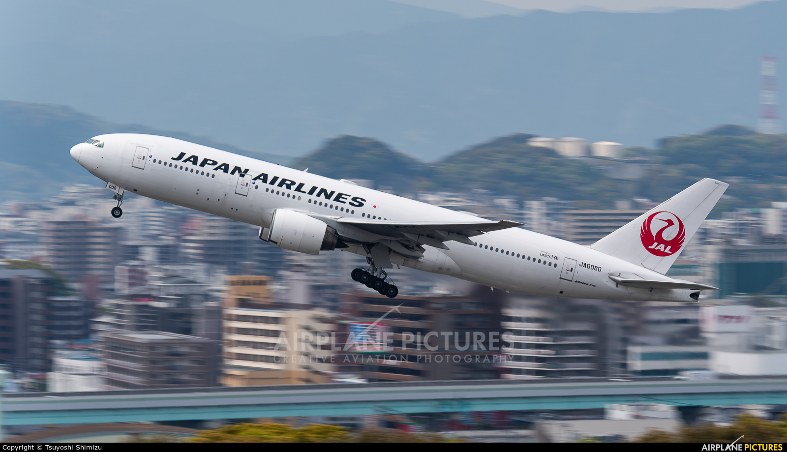 JAL - Japan Airlines JA008D aircraft at Fukuoka