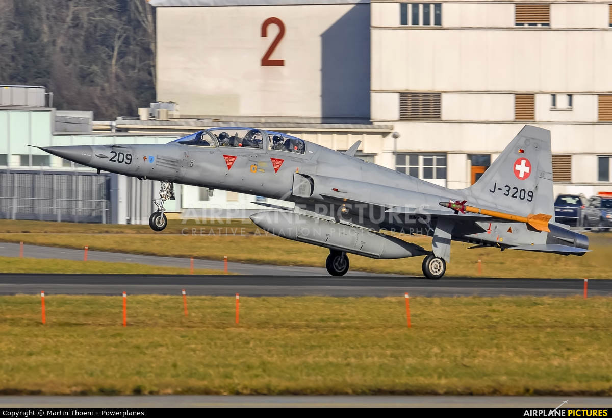 Switzerland - Air Force J-3209 aircraft at Payerne