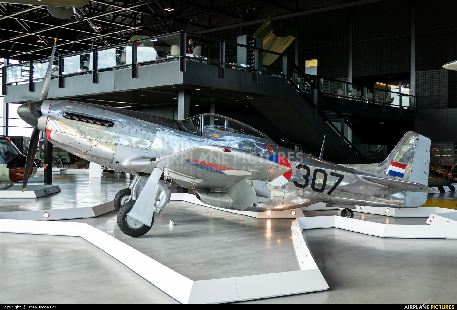 Netherlands - Air Force H-307 aircraft at Soesterberg - Nationaal Militair Museum