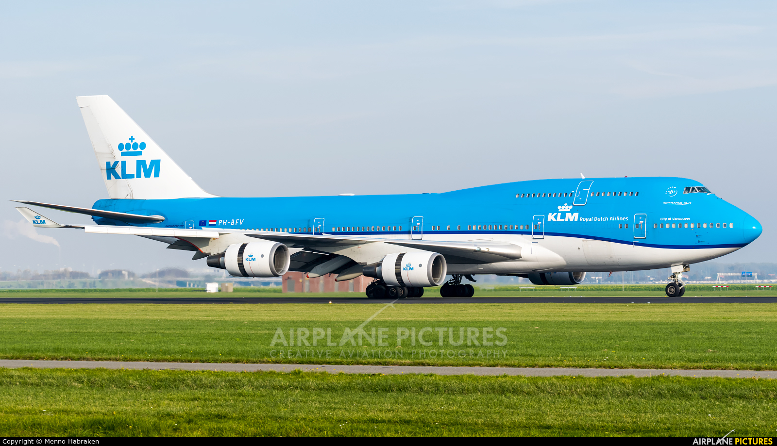 KLM PH-BFV aircraft at Amsterdam - Schiphol