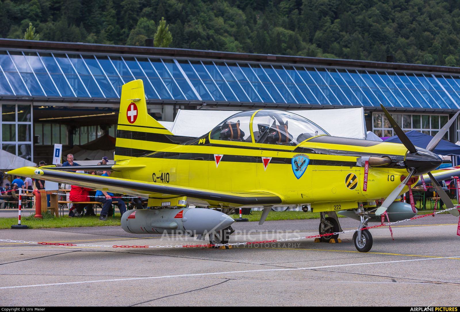 Switzerland - Air Force C-410 aircraft at Meiringen