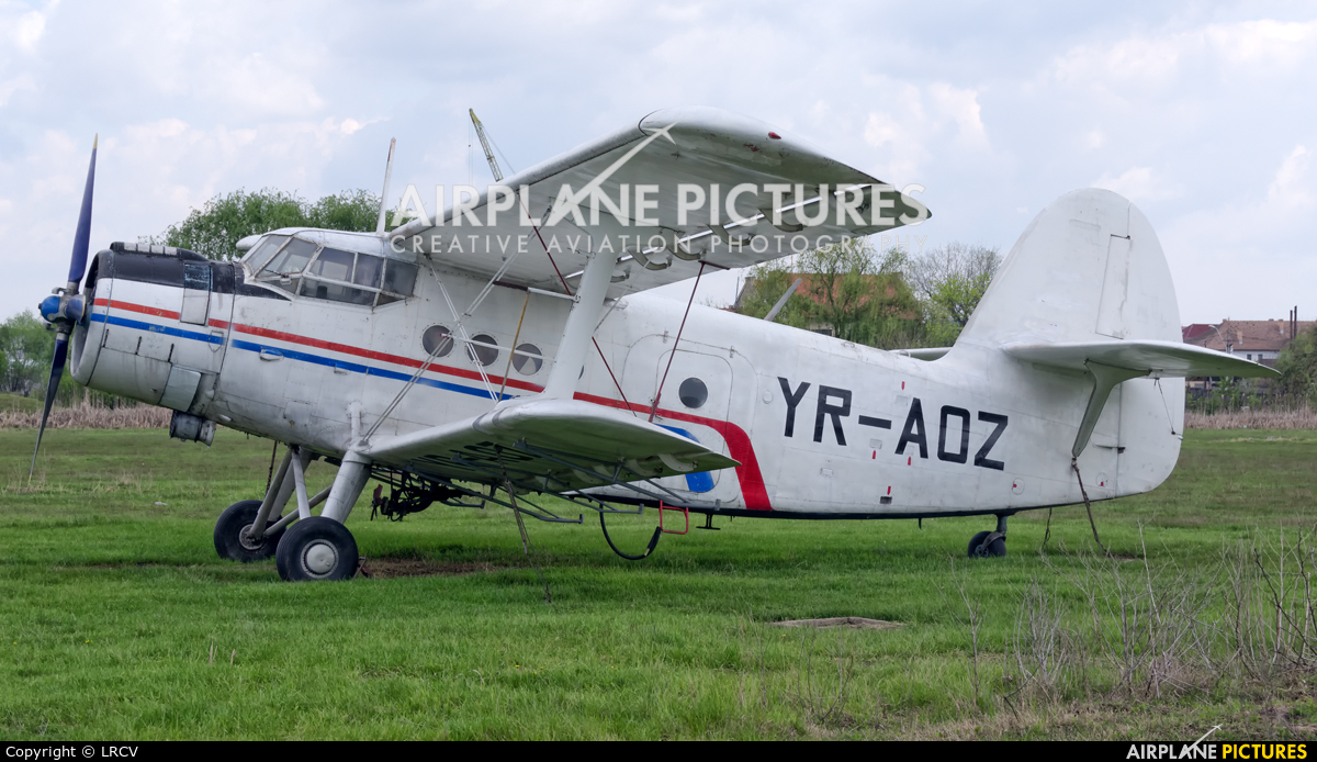 Zibet Exim YR-AOZ aircraft at Aerodromul Balta Verde - Craiova