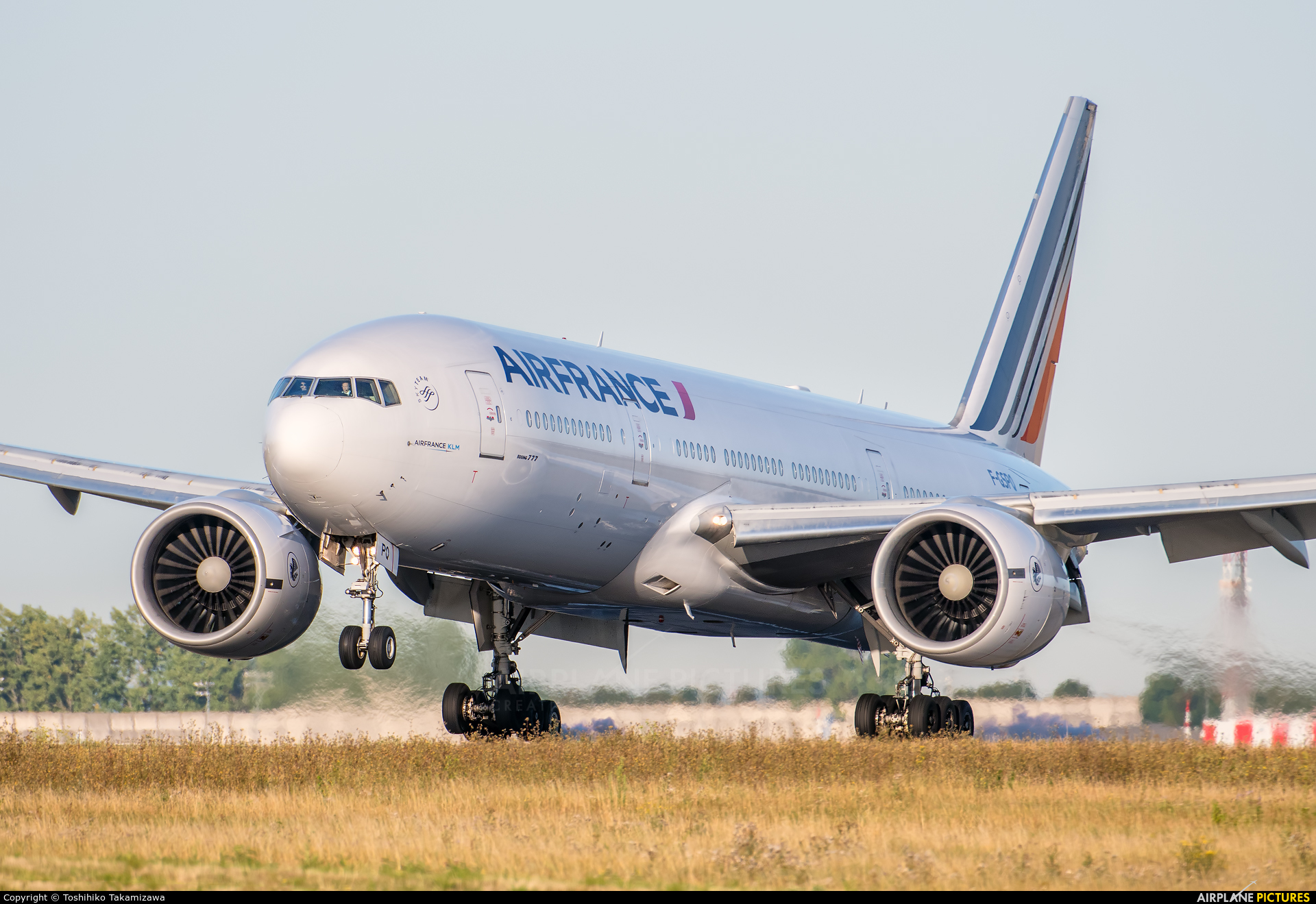 Air France F-GSPQ aircraft at Paris - Charles de Gaulle