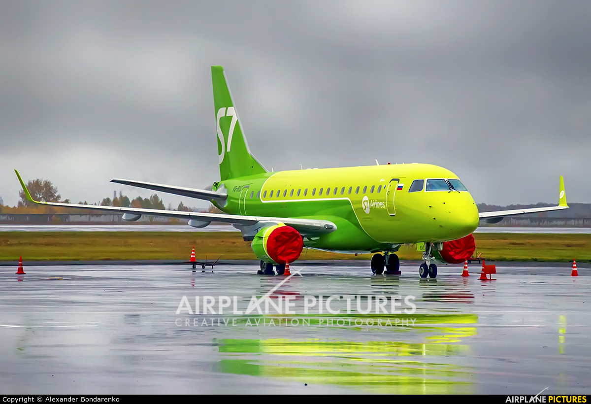 S7 Airlines VQ-BYC aircraft at Novosibirsk