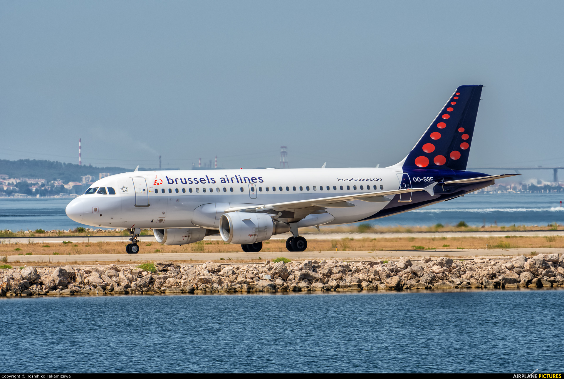 Brussels Airlines OO-SSF aircraft at Marseille Provence