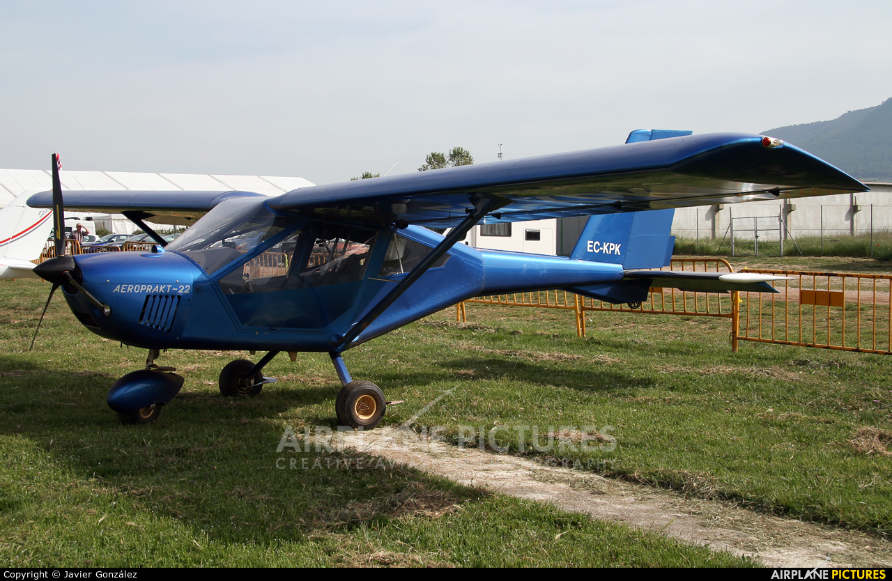 Private EC-KPK aircraft at Igualada - Odena