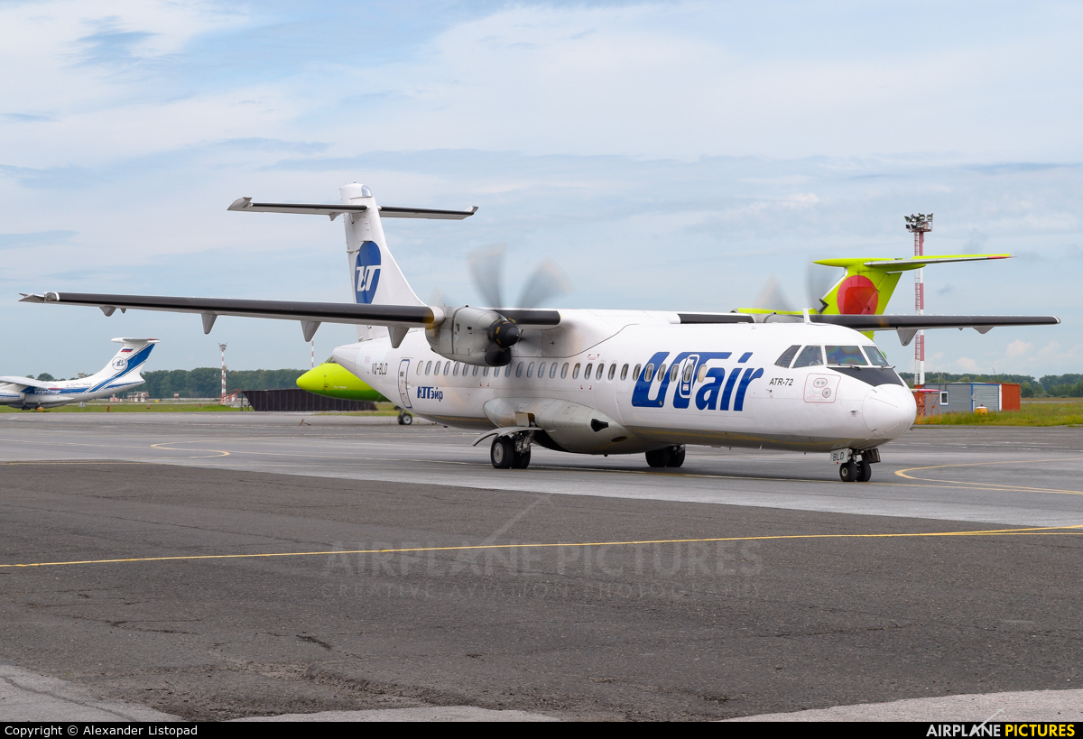 UTair VQ-BLD aircraft at Novosibirsk