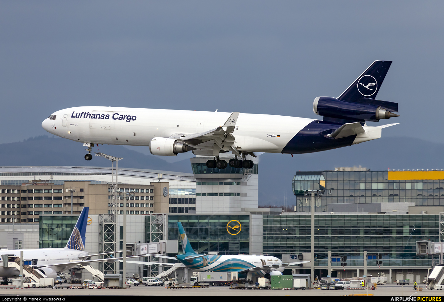 Lufthansa Cargo D-ALCA aircraft at Frankfurt