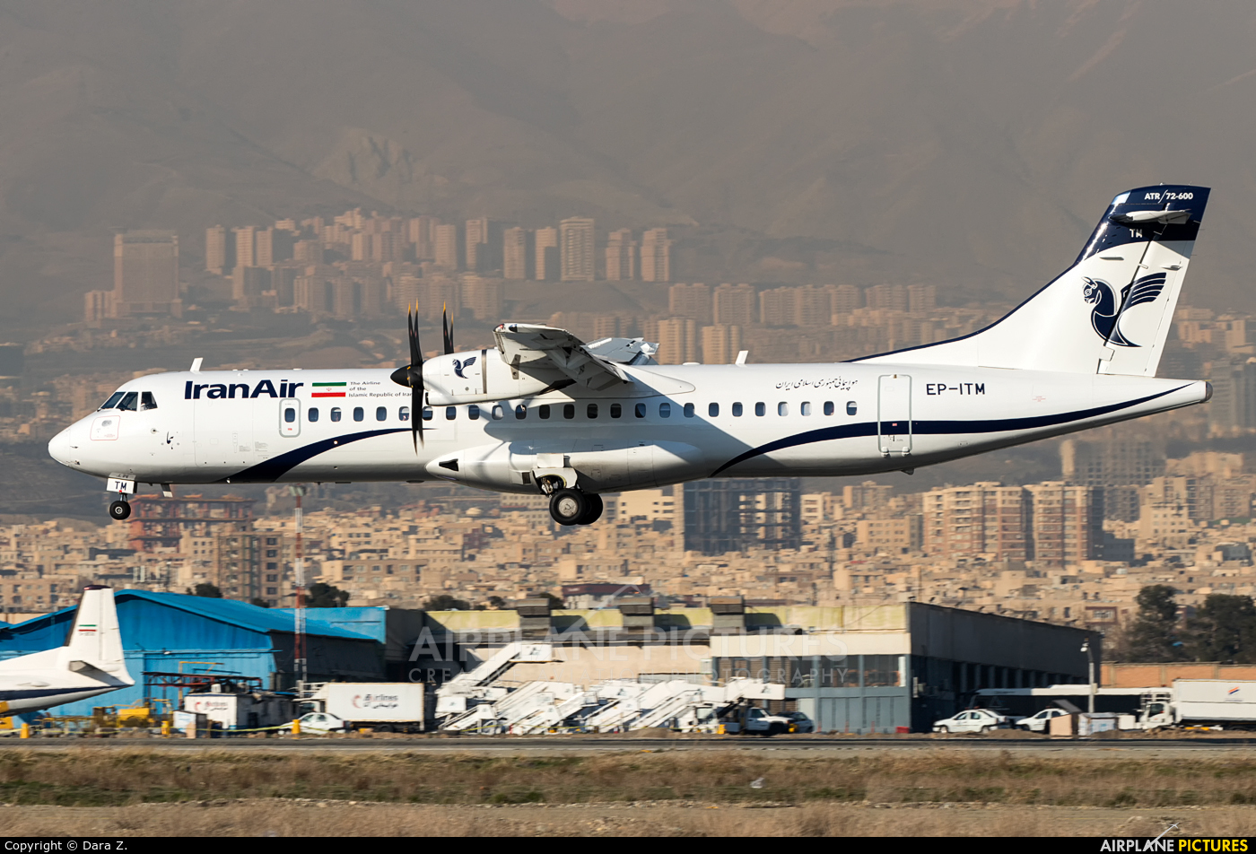 Iran Air EP-ITM aircraft at Tehran - Mehrabad Intl