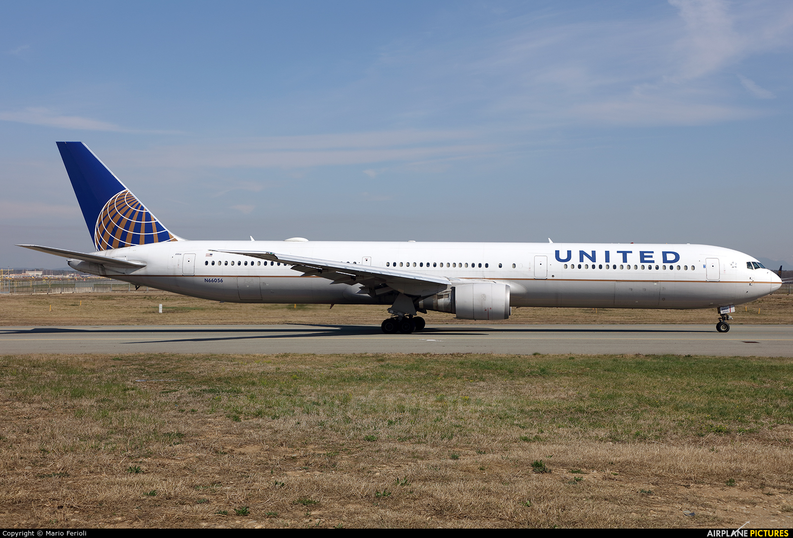 United Airlines N66056 aircraft at Milan - Malpensa