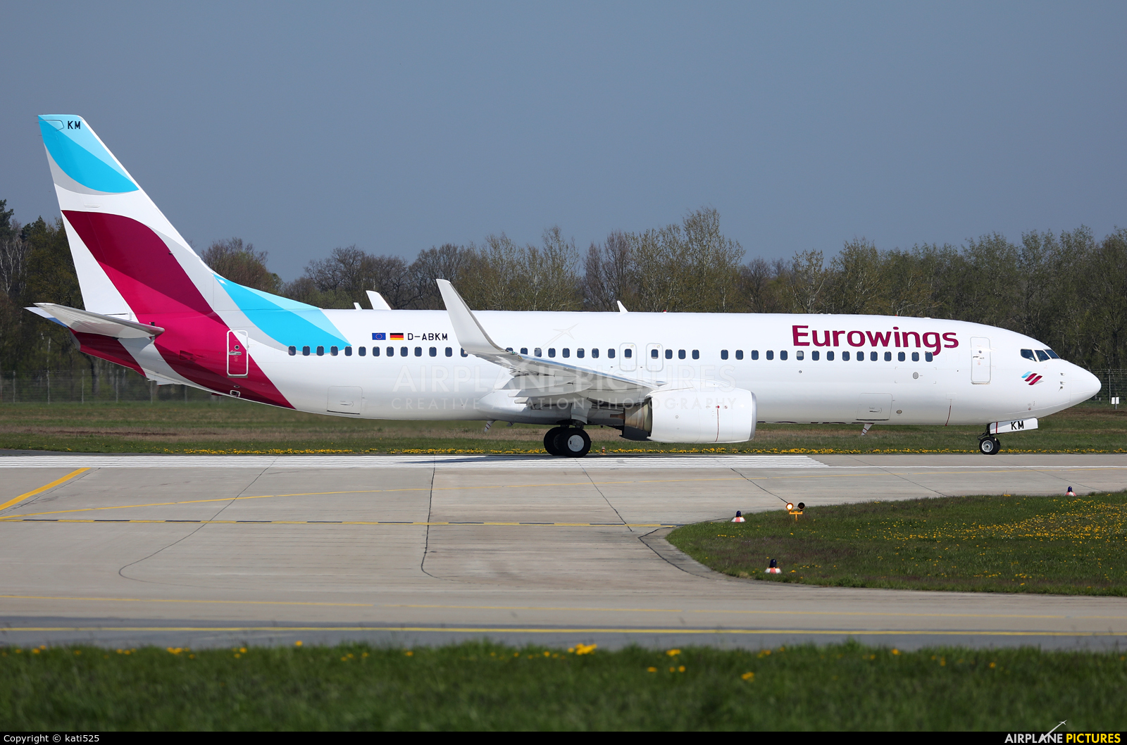 Eurowings D-ABKM aircraft at Hannover - Langenhagen