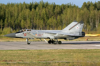 12 RED - Russia - Air Force Mikoyan-Gurevich MiG-31 (all models)