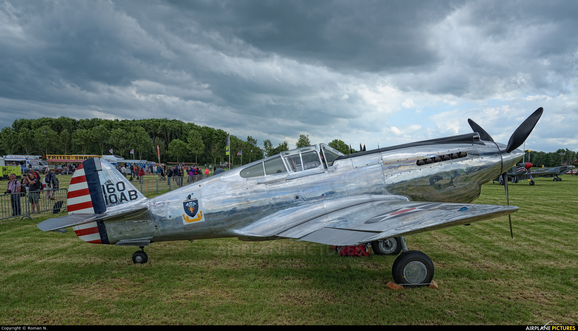 The Fighter Collection G-CIIO aircraft at Oostwold
