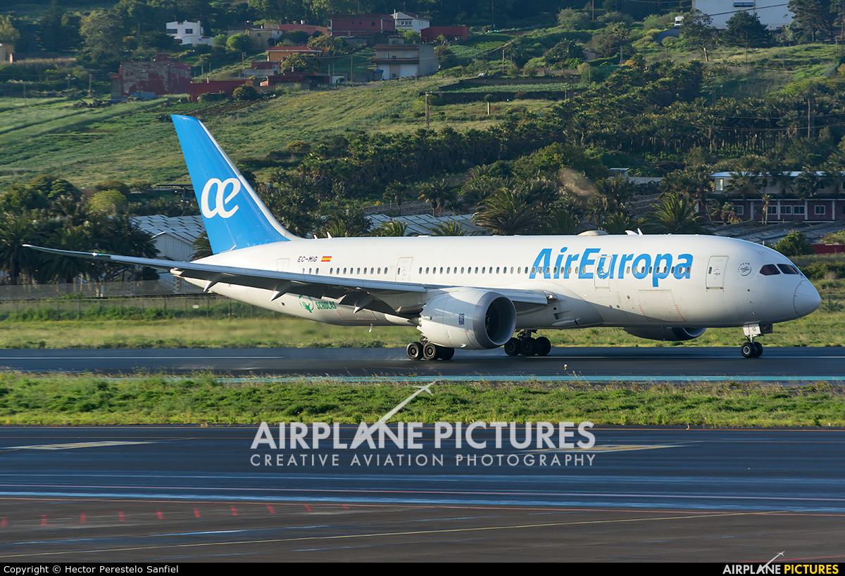 Air Europa EC-MIG aircraft at Tenerife Norte - Los Rodeos