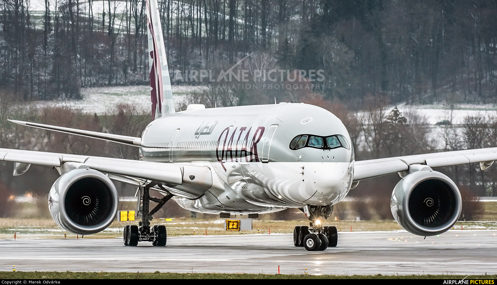 Qatar Airways A7-ALO aircraft at Zurich