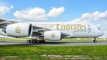 A6-EDS - Emirates Airlines Airbus A380 aircraft