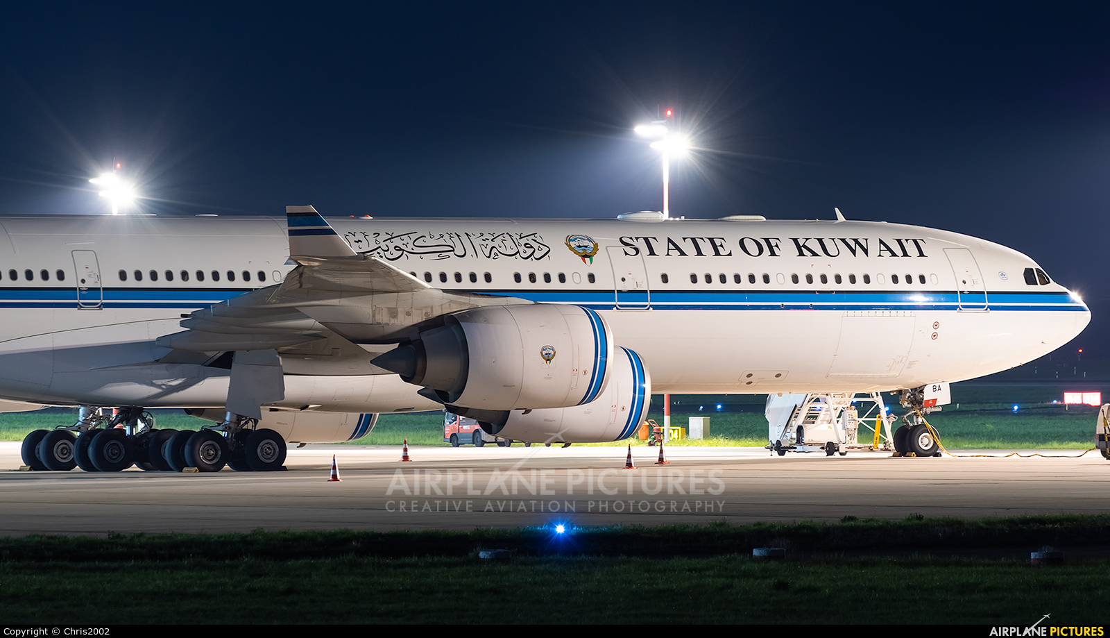 Kuwait - Government 9K-GBA aircraft at Düsseldorf