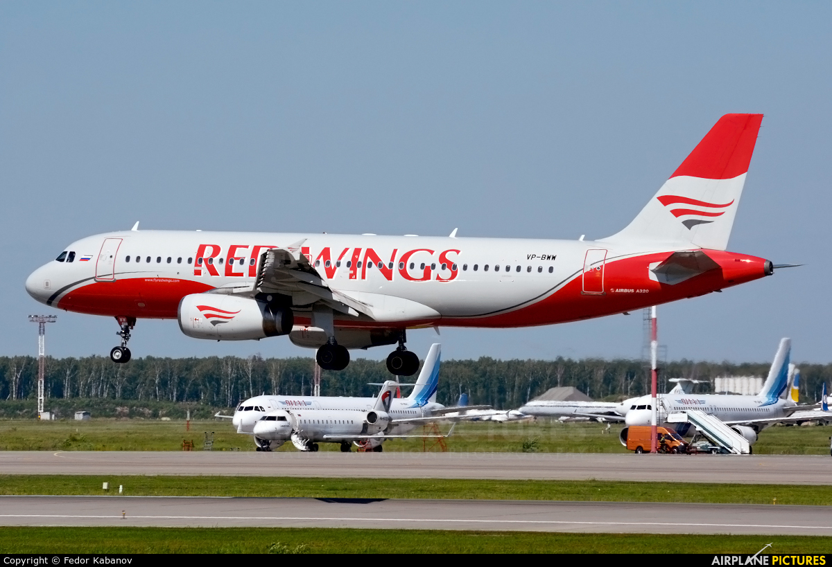Red Wings VP-BWW aircraft at Moscow - Domodedovo