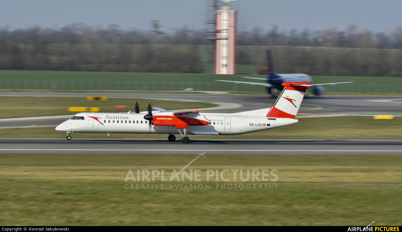 Austrian Airlines/Arrows/Tyrolean OE-LGD aircraft at Vienna - Schwechat