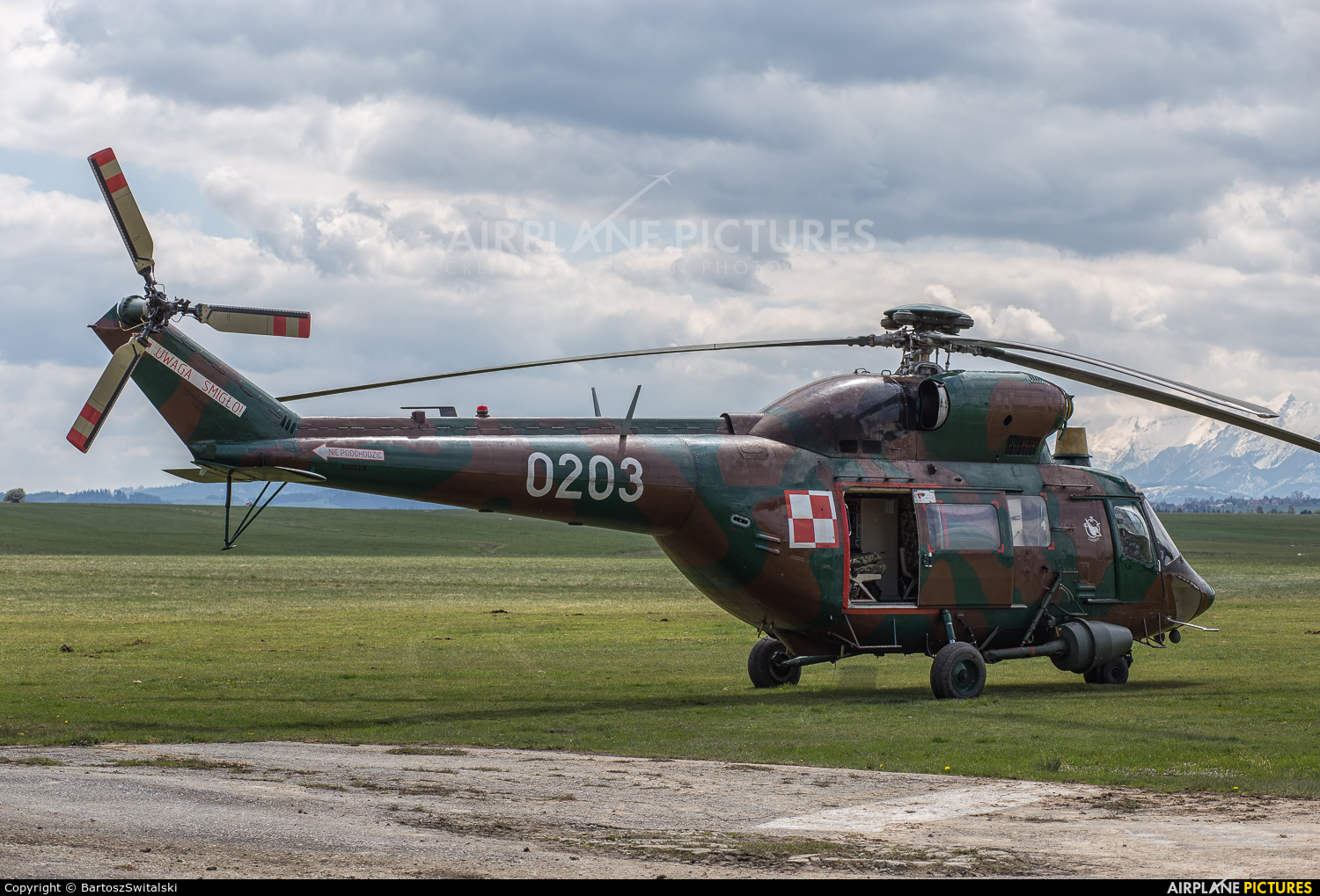 Poland - Army 0203 aircraft at Nowy Targ