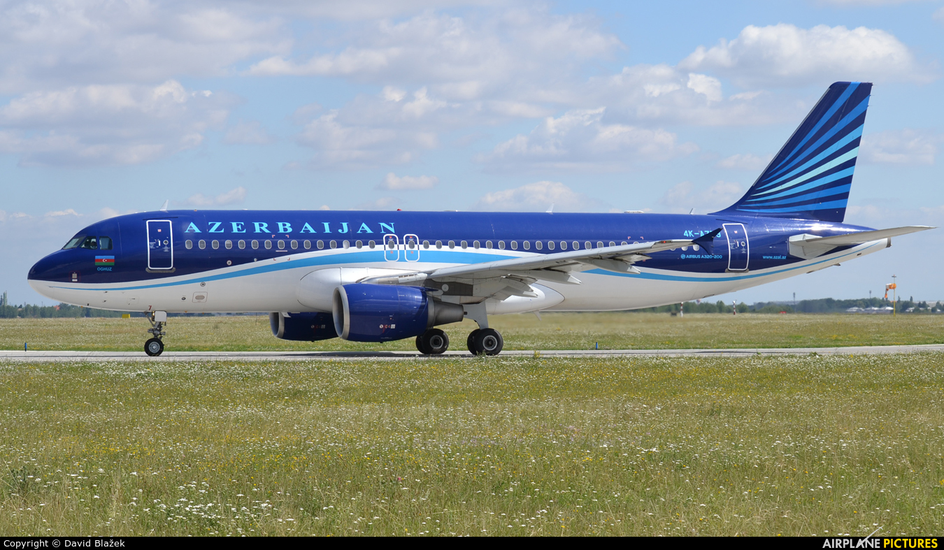 Azerbaijan Airlines 4K-AZ79 aircraft at Prague - Václav Havel