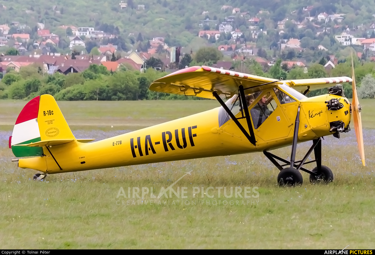 Private HA-RUF aircraft at Budaors