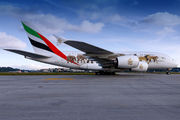 A6-EOM - Emirates Airlines Airbus A380 aircraft